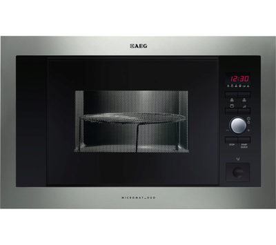 AEG MCD1763E-M Built-in Microwave with Grill - Stainless Steel AEG MCD1763E-M Built-in Microwave with Grill - Stainless Steel